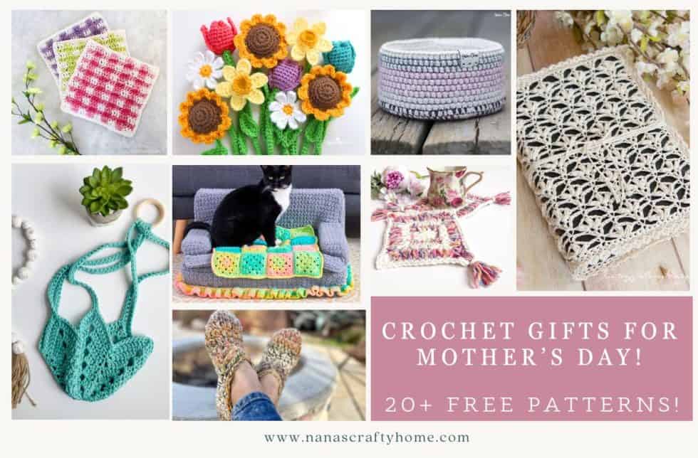 Crochet Mothers Day Gifts | Free Patterns to Delight Mom!